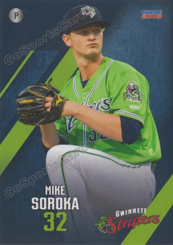 2018 Gwinnett Stripers Mike Soroka