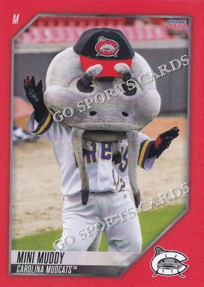 2022 Carolina Mudcats Mini Muddy Mascot