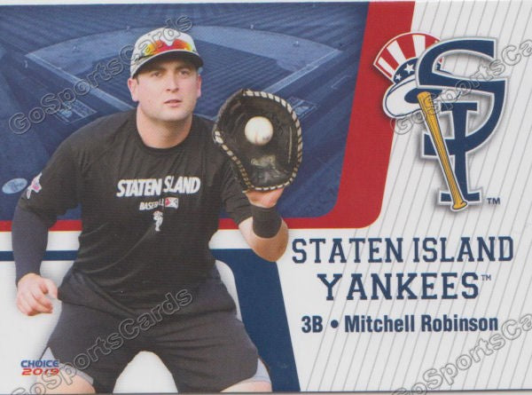 2019 Staten Island Yankees Mitchell Robinson