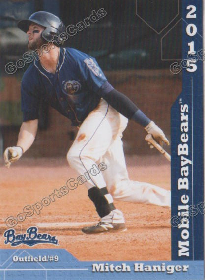 2015 Mobile BayBears Mitch Haniger