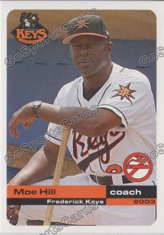 2003 Frederick Keys SGA Moe Hill