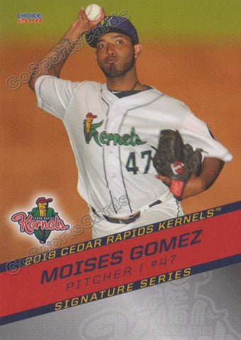 2018 Cedar Rapids Kernels Moises Gomez