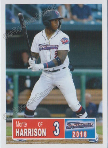 2018 Jacksonville Jumbo Shrimp Monte Harrison