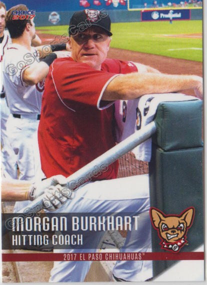 2017 El Paso Chihuahuas Morgan Burkhart