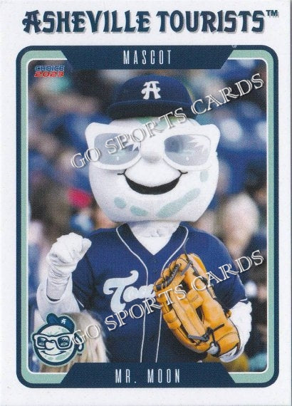 2023 Asheville Tourists Mr Moon Mascot