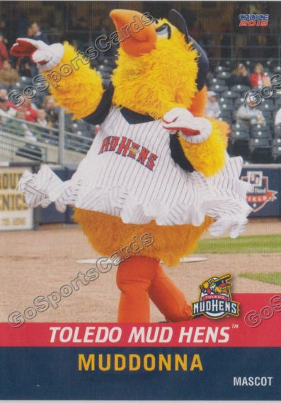 2015 Toledo Mud Hens Muddonna Mascot