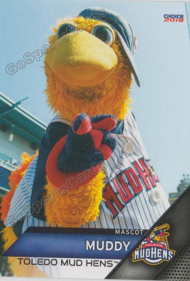 2018 Toledo Mud Hens Muddy Mascot