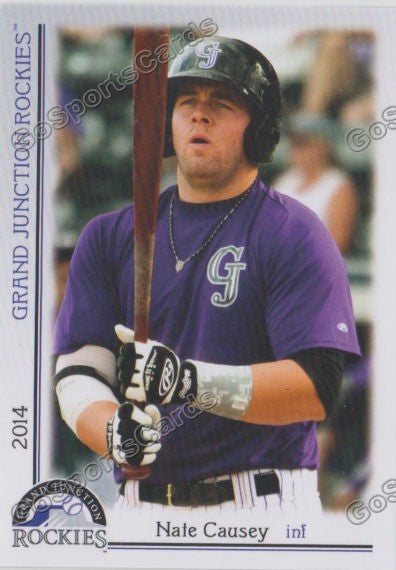 Topps Grand Junction Rockies Baseball Trading Cards