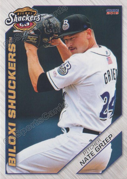 2019 Biloxi Shuckers Nate Griep