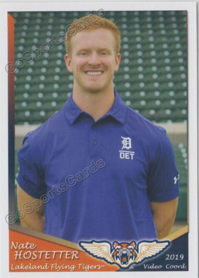 2019 Lakeland Flying Tigers Nate Hostetter