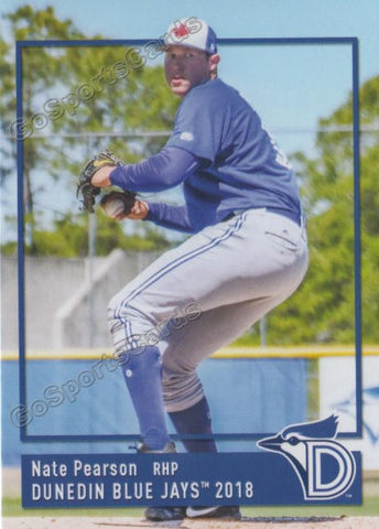 2018 Dunedin Blue Jays Nate Pearson