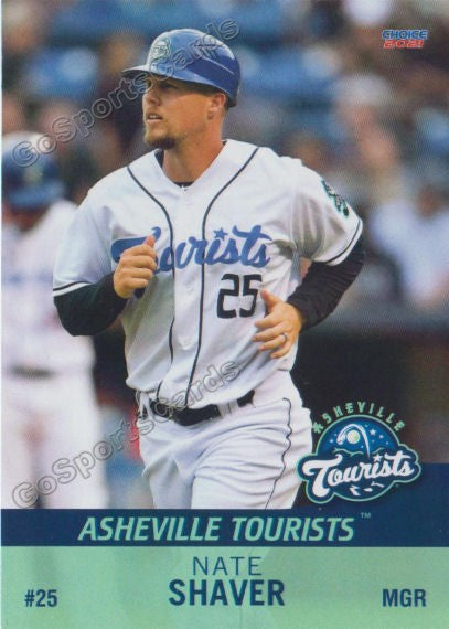 2021 Asheville Tourists Nate Shaver