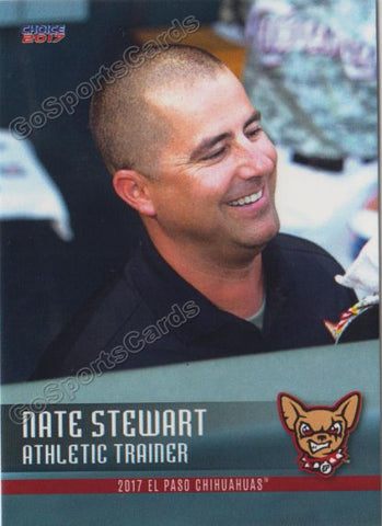 2017 El Paso Chihuahuas Nate Stewart