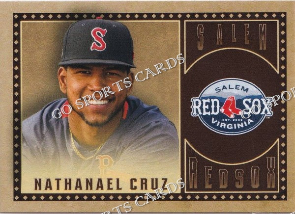 2022 Salem Red Sox Nathanael Cruz – Go Sports Cards