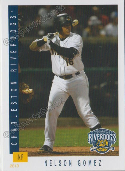 2019 Charleston RiverDogs Nelson Gomez