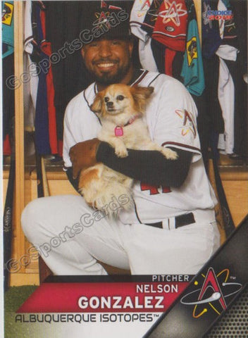 2019 Albuquerque Isotopes Nelson Gonzalez