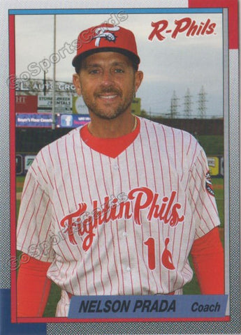 2019 Reading Fightin Phils Nelson Prada