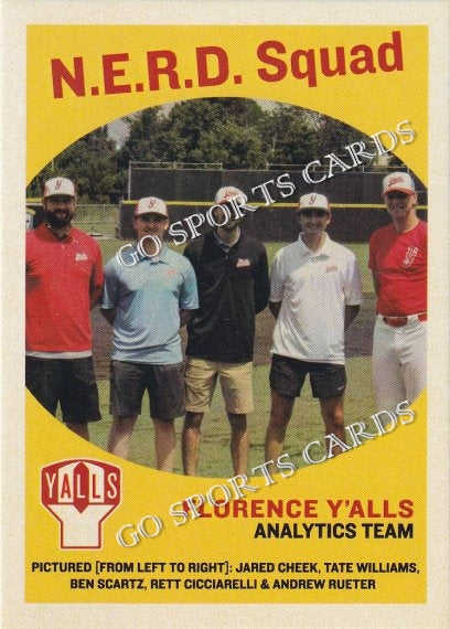 2022 Florence Y'alls Front Office Staff – Go Sports Cards