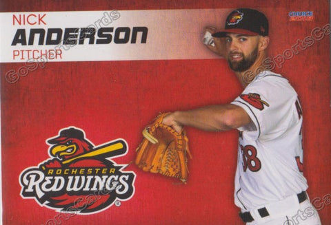 2018 Rochester Red Wings Nick Anderson