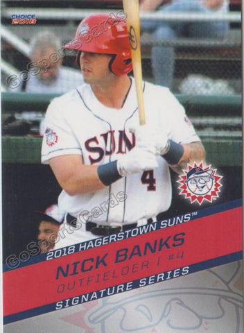 2018 Hagerstown Suns Nick Banks