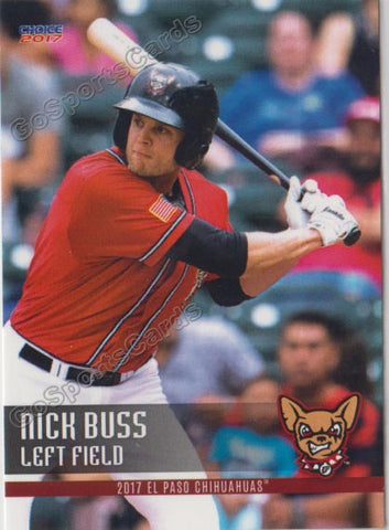 2017 El Paso Chihuahuas Nick Buss