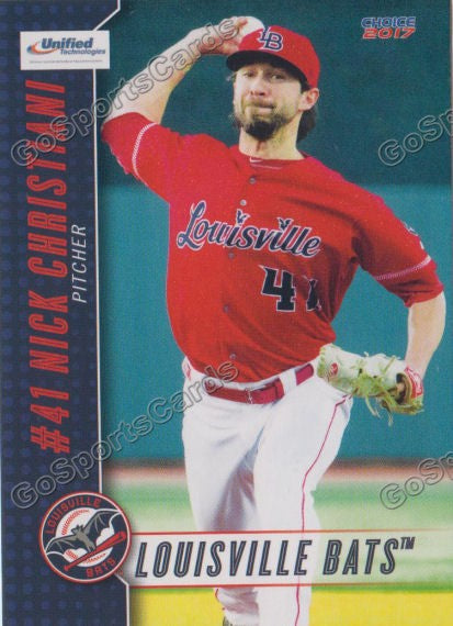 2017 Louisville Bats Nick Christiani