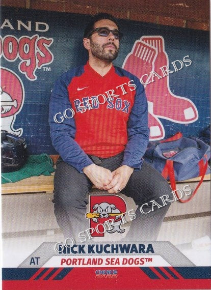 2022 Portland Sea Dogs Nick Kuchwara