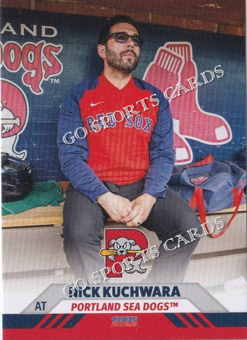 2022 Portland Sea Dogs Nick Kuchwara