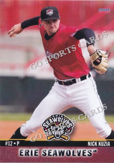 2022 Erie SeaWolves Nick Kuzia