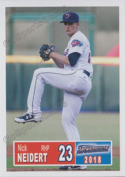 2018 Jacksonville Jumbo Shrimp Nick Neidert