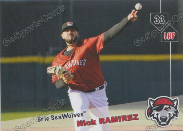 2019 Erie SeaWolves Nick Ramirez