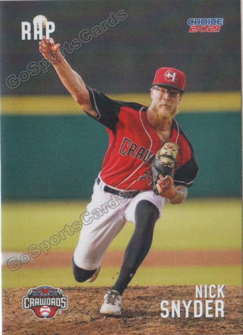 2021 Hickory Crawdads Nick Snyder