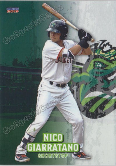 2019 Augusta Greenjackets Nico Giarratano