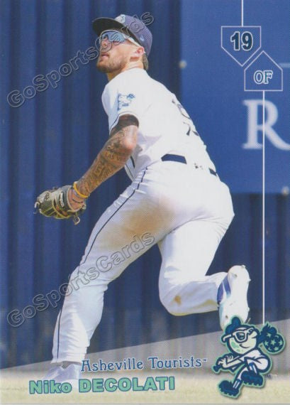 2019 Asheville Tourists Niko Decolati