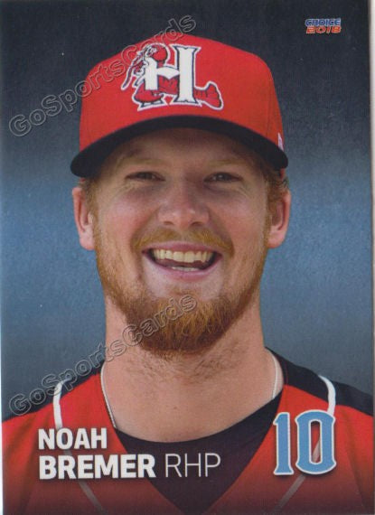 2018 Hickory Crawdads Noah Bremer