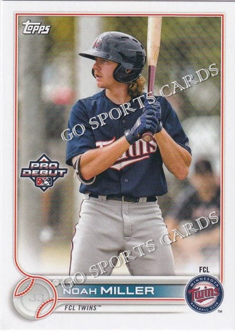 2022 Topps Pro Debut Noah Miller PD-61