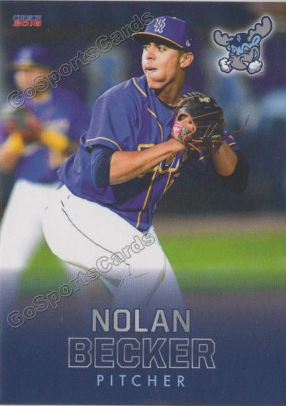 2018 Wilmington Blue Rocks Nolan Becker