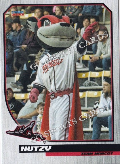 2022 Richmond Flying Squirrels Nutzy Mascot