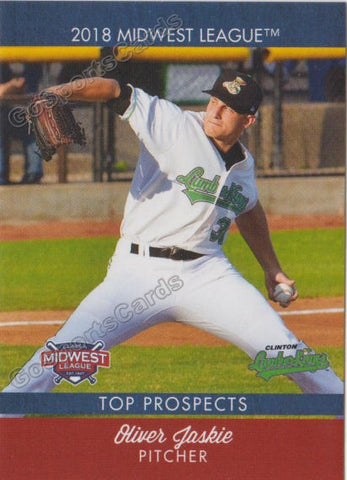 2018 Midwest League Top Prospects MWL Oliver Jaskie