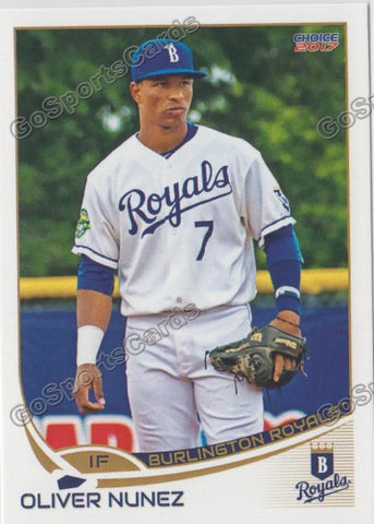 2017 Burlington Royals Oliver Nunez