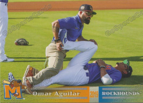 2019 Midland RockHounds Omar Aguilar