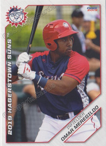 2019 Hagerstown Suns Omar Meregildo