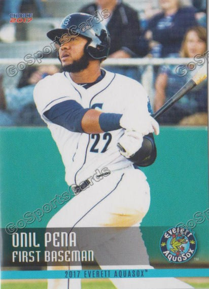 2017 Everett AquaSox Onil Pena