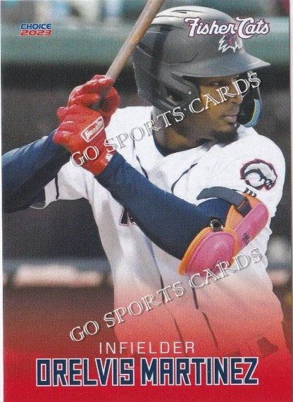 2023 New Hampshire Fisher Cats Orelvis Martinez