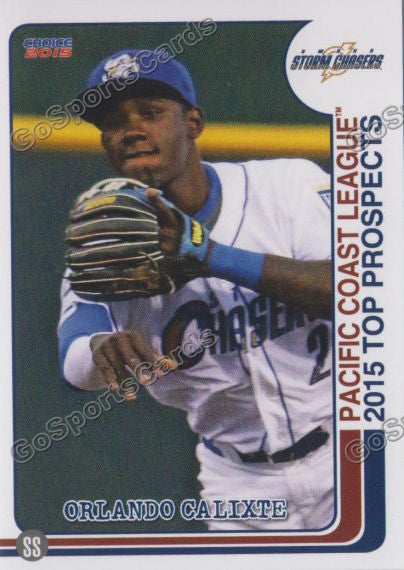 2015 Pacific Coast League Orlando Calixte