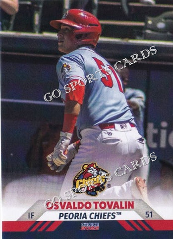 2022 Peoria Chiefs Osvaldo Tovalin