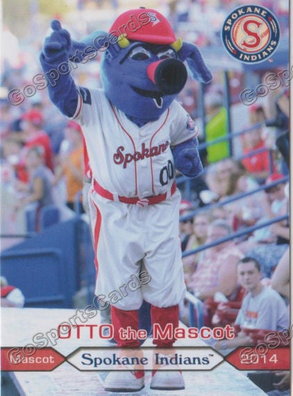 2014 Spokane Indians Otto Mascot