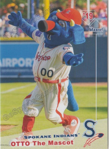 2019 Spokane Indians Otto Mascot