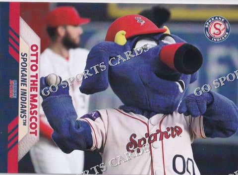 2022 Spokane Indians Otto The Mascot