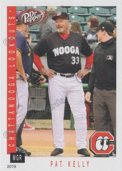 2019 Chattanooga Lookouts Pat Kelly